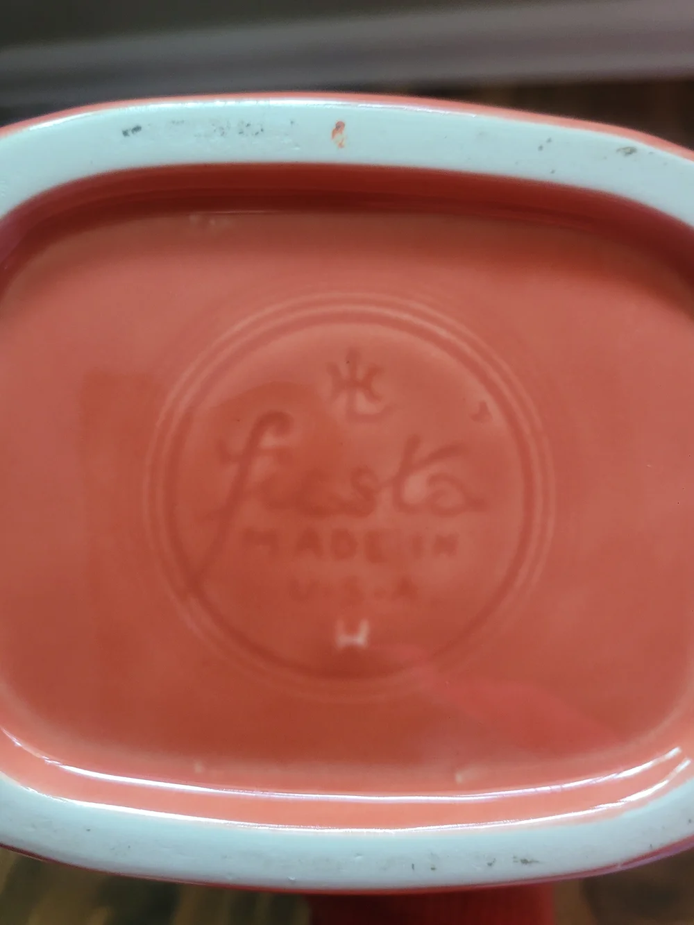 Fiestaware Disc Pitcher - Picture 4 of 6